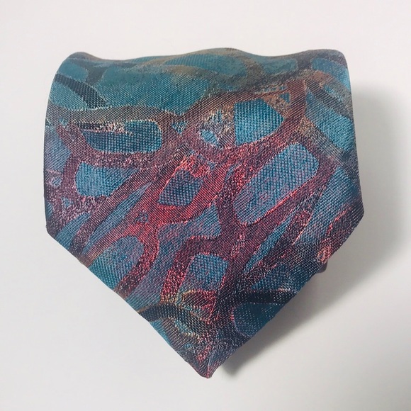 Oscar de la Renta Studio Polyester Tie - Picture 1 of 2